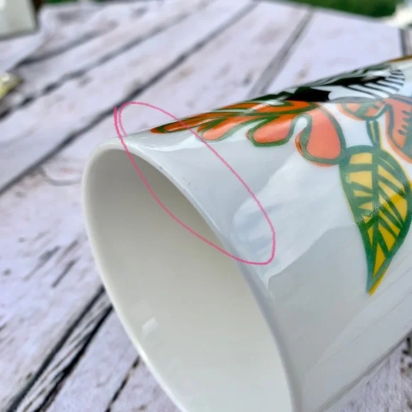 Starbucks 2016 Fall Autumn Leaves Harvest Tall Coffee Cup Mug 16 Oz October - Picture 11 of 12